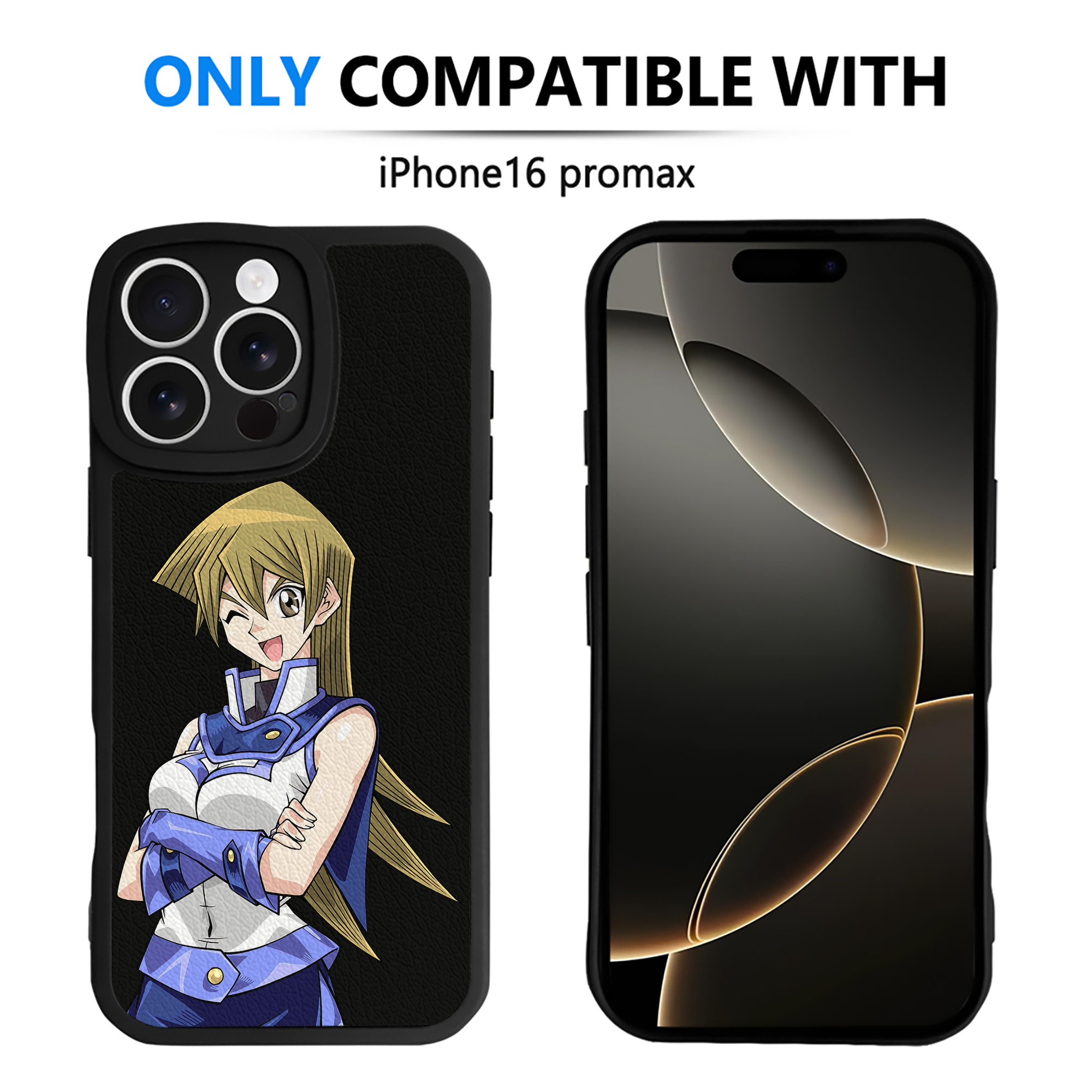 遊☆戯☆王 Yu-Gi-Oh! 【iPhone 16シリーズ対応】シリコンスマホケース（レザー調） 材質：シリコン